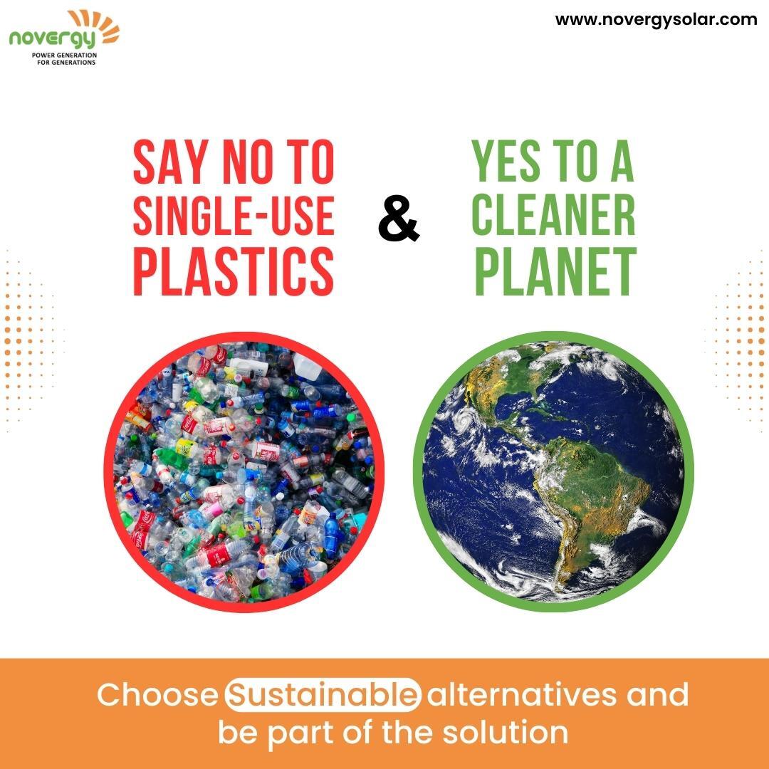 It's time to break free from the cycle of plastic dependency. Take the first step today!

#novergy #novergysolar #solarenergy #renewableenergy #saynotoplasticpollution
#environmentfriendly