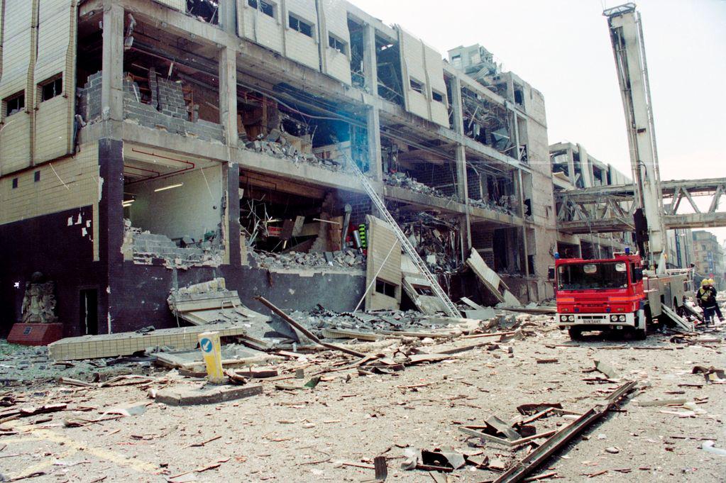 15th June #otd in 1996, amazing there were no fatalities when the IRA bombed Manchester. We all remember where we were that unforgettable Saturday...