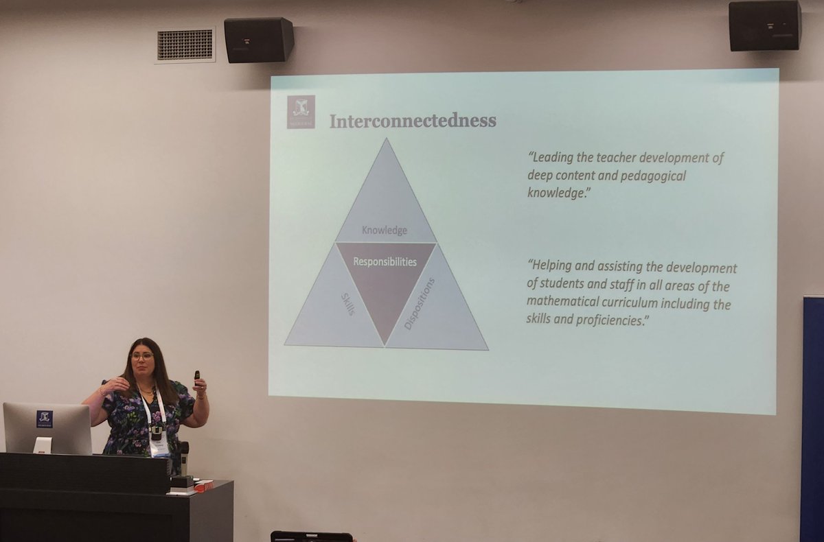 HumanEd_Au's tweet photo. Really interesting insights and new questions from Kate Copping's research.. plenty of food for thought and discussion 🧠🌱
What knowledge is needed to be a #primarymaths #leader?
#keynote #closingkeynote @maths_vic https://t.co/DGLyCnCyzQ