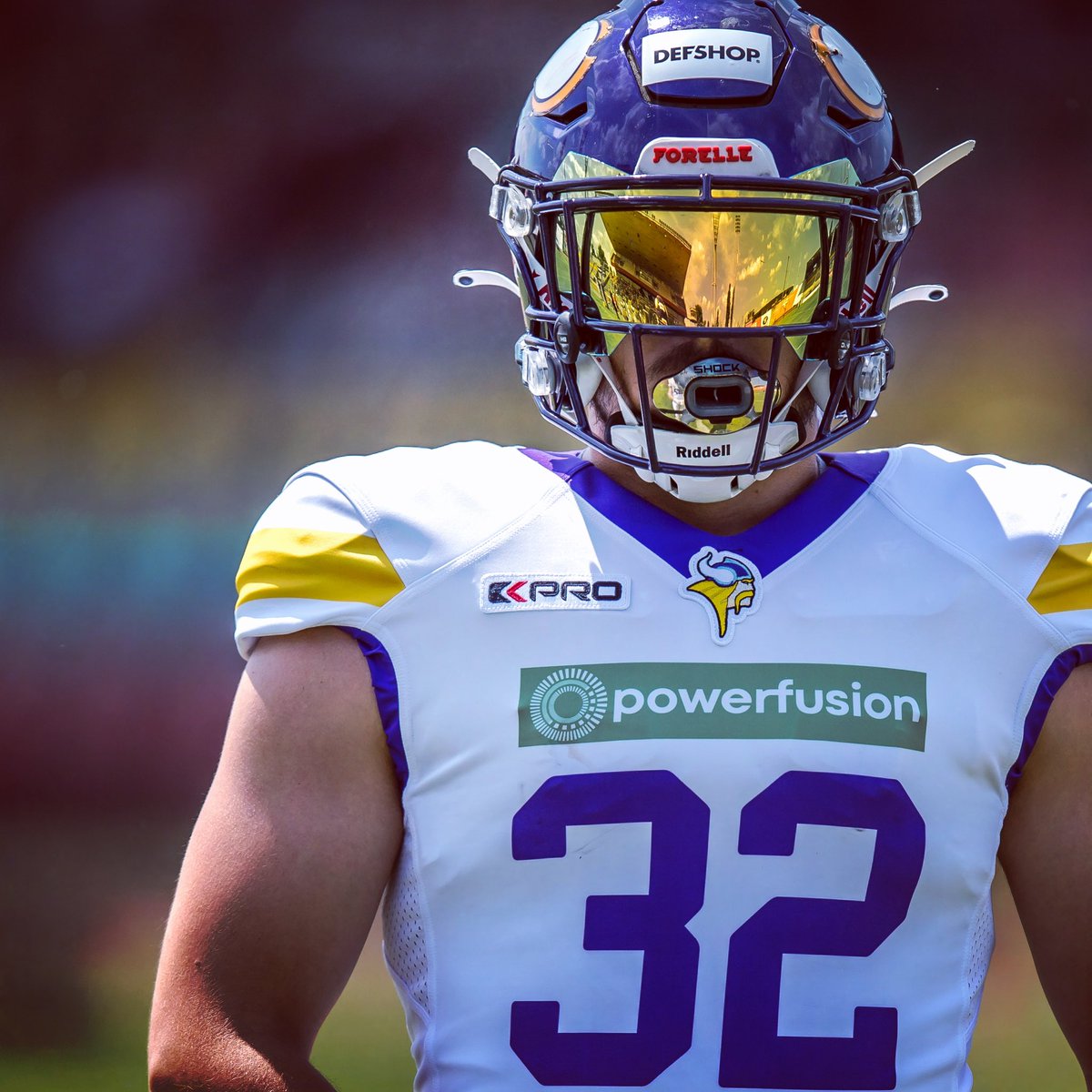 Good Morning, Captain! 🫡

Only 58 hours until we kick off our #HomeOpener. 
🎟️ @TicketmasterAT 

#PurpleReign #ViennaVikings 
📸 @HJirgal | @luishorvath_32