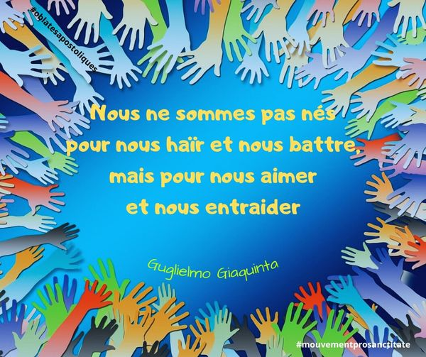 RefaloRita's tweet photo. #aimer #sentraider #fraternité
#oblatesapostoliques
#mouvementprosanctitate https://t.co/g3jRfjjdsK