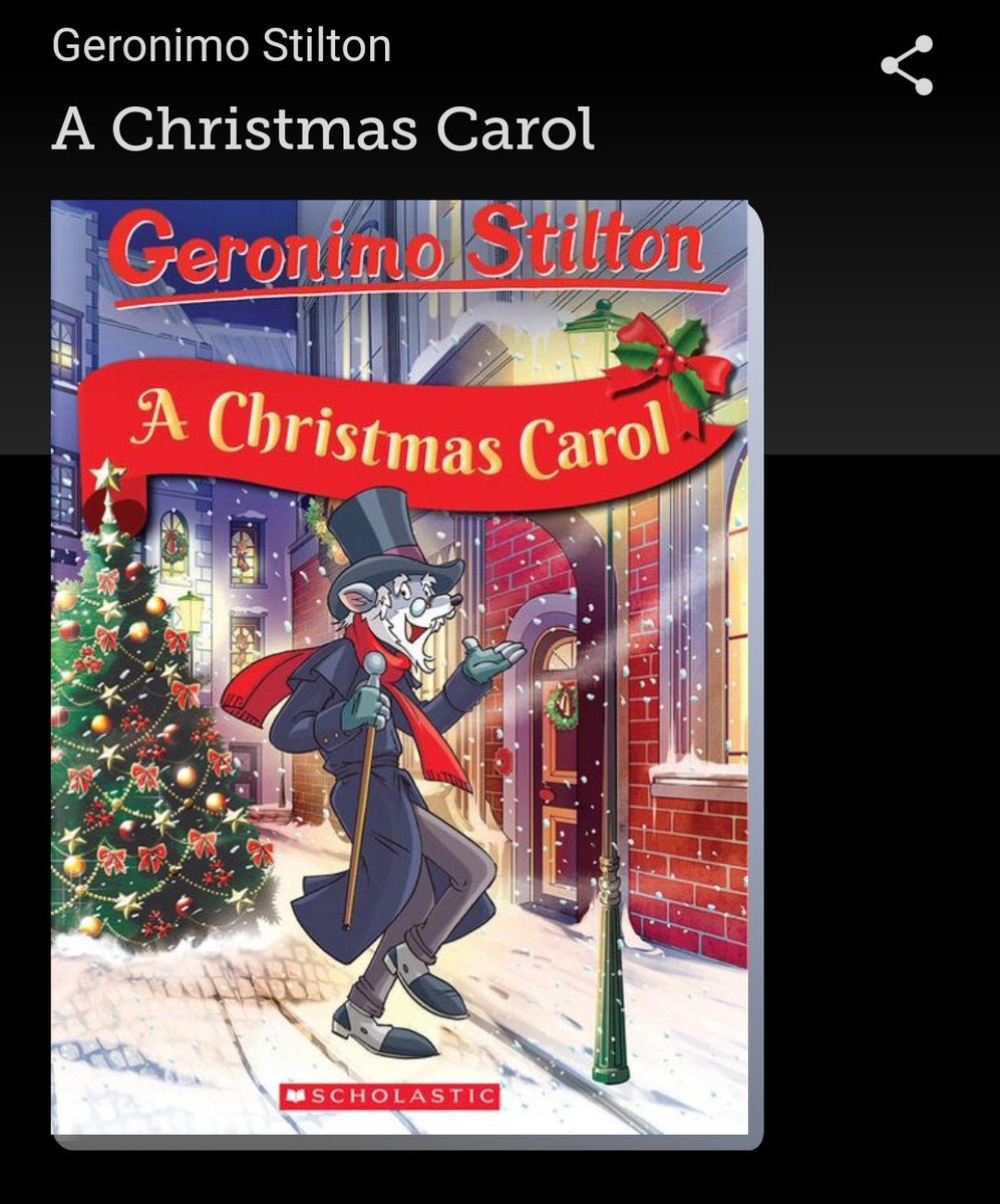 🐮 currently reading 🐮 

A Christmas Carol - Geronimo Stilton