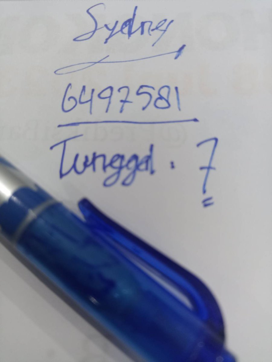 PrediksiBangYos's tweet photo. SDY Siang ini bos !
Slhkn dikolabs, rudalkan Tunggalnya !
⬇️Jemput Angka Sniper ke WA aja ↙️
https://t.co/nNQE6Tytmo
#toto4d Lisa London #pichvoteysaravody #Fourthnattawat #Australia 6.859 Tweet #slotgacor #พิชชี่ #Melbourne #shorts Cambodian Russia #มิวศุภศิษฏ์ Ukraine
Raffi https://t.co/mDT3qYhVks