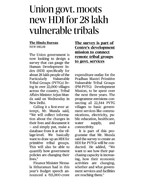 Ministry of Tribal Affairs, Govt. of India tweet media
