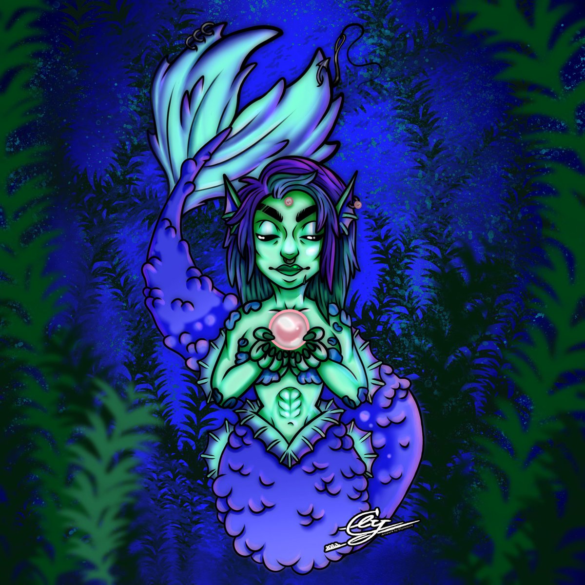 Elysienart's tweet photo. My view of a mermaid :), she has already experienced a lot in her long life.
#art #DigitalArtist #DigitalArts #XPPen #ClipStudioPaint #CartoonArt #mermaids #twitchstreamer https://t.co/wSTzhxbhse