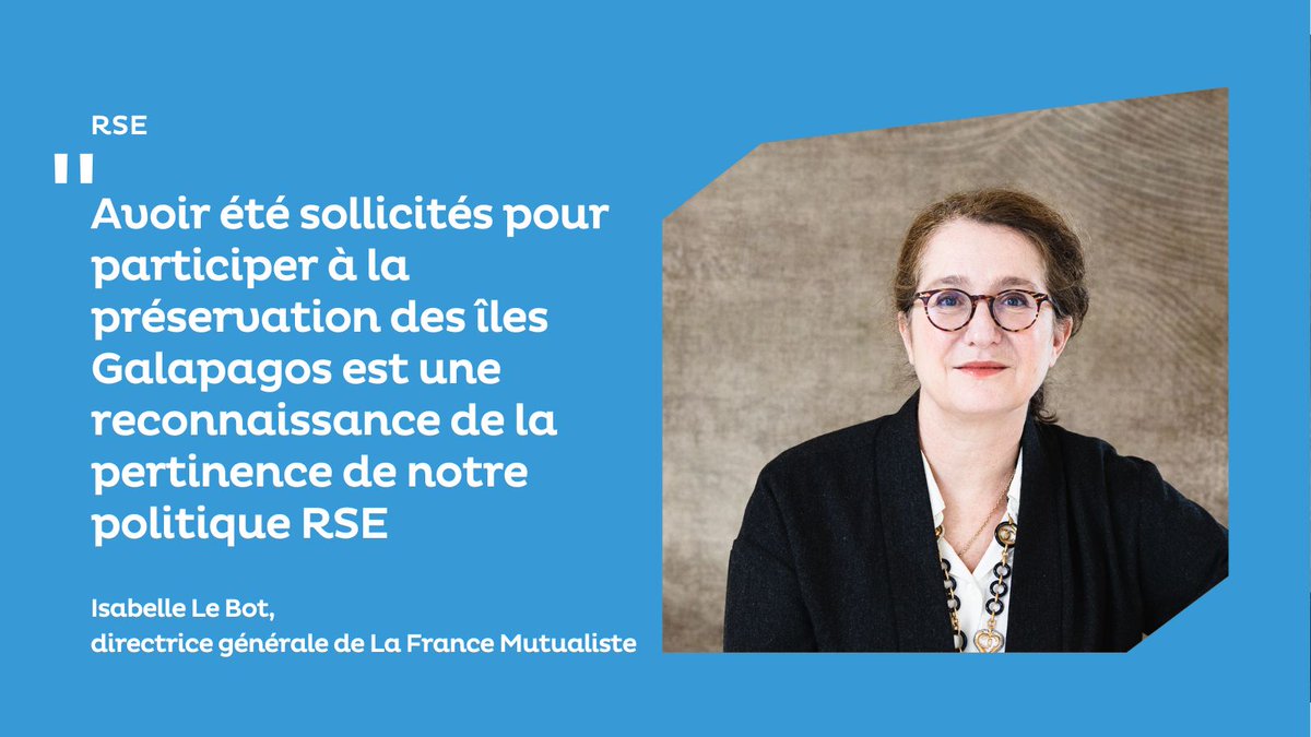 francemutualist's tweet photo. [RSE]
La France Mutualiste est l’un des 1️⃣2️⃣ investisseurs institutionnels impliqués dans l’opération financière d’échange dette contre nature en faveur du très précieux écosystème marin des îles Galápagos au large de l’Equateur 🌎 @isa_lebot #RSE #financedurable https://t.co/nk5GEPygWB