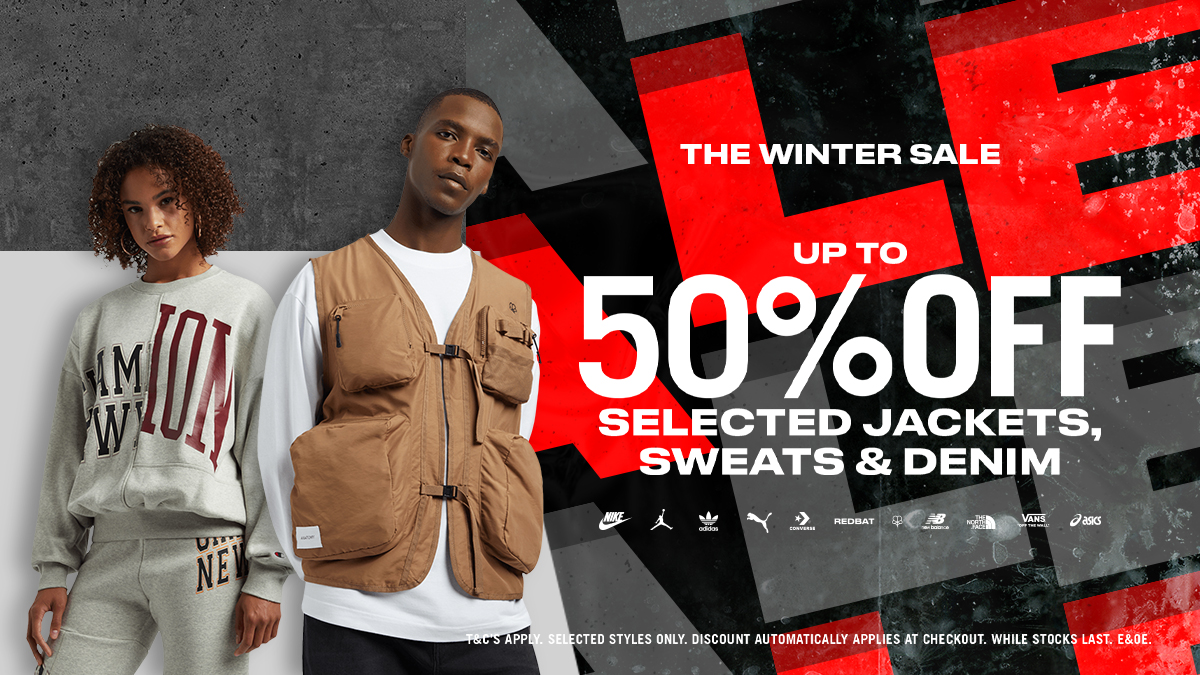 🚨🚨 Winter SALE now on 🚨🚨
Up to 50% off selected Women's & Men's Jackets, Sweats & Denim in all sportscene stores & online: bit.ly/3qOlWV6

Ts & Cs Apply. E&OE