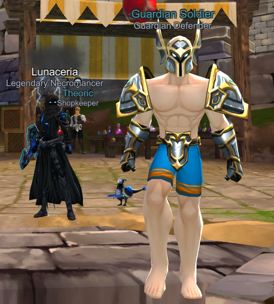 Didn't realize it was already that hot in #AQ3D Battleon. o_o