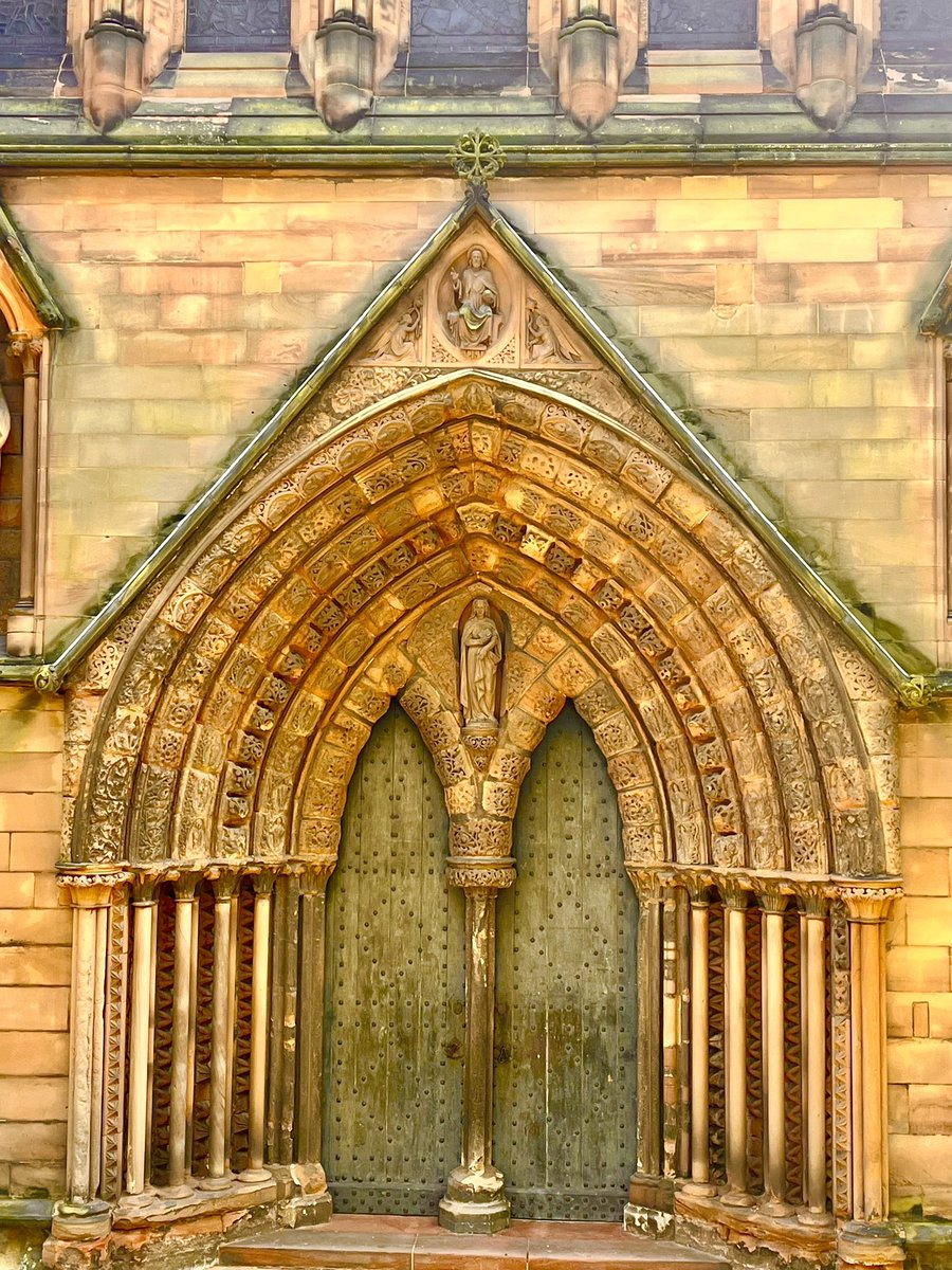 Lichfield Cathedral for #adoorablethursday #cathedrals