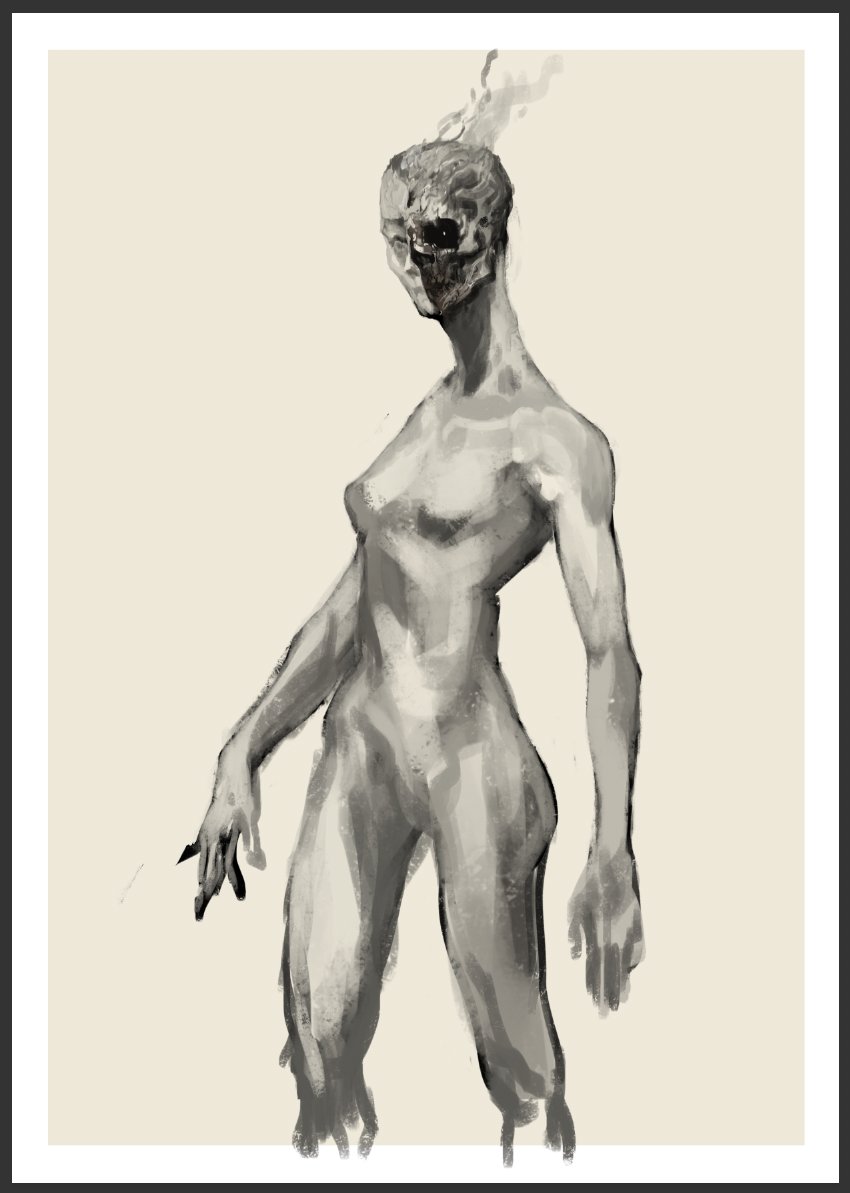 Thumbnail of a ghost from Geocache by Games Alchemist. #indiegames #IndieGameDev #indiedev #HorrorGames