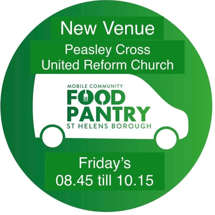 rev_allison's tweet photo. Just a reminder that the Food Pantry at Peasley Cross URC WA9 3BQ is open TOMORROW from 8.45am!
#bringabag https://t.co/h2BTni6frH