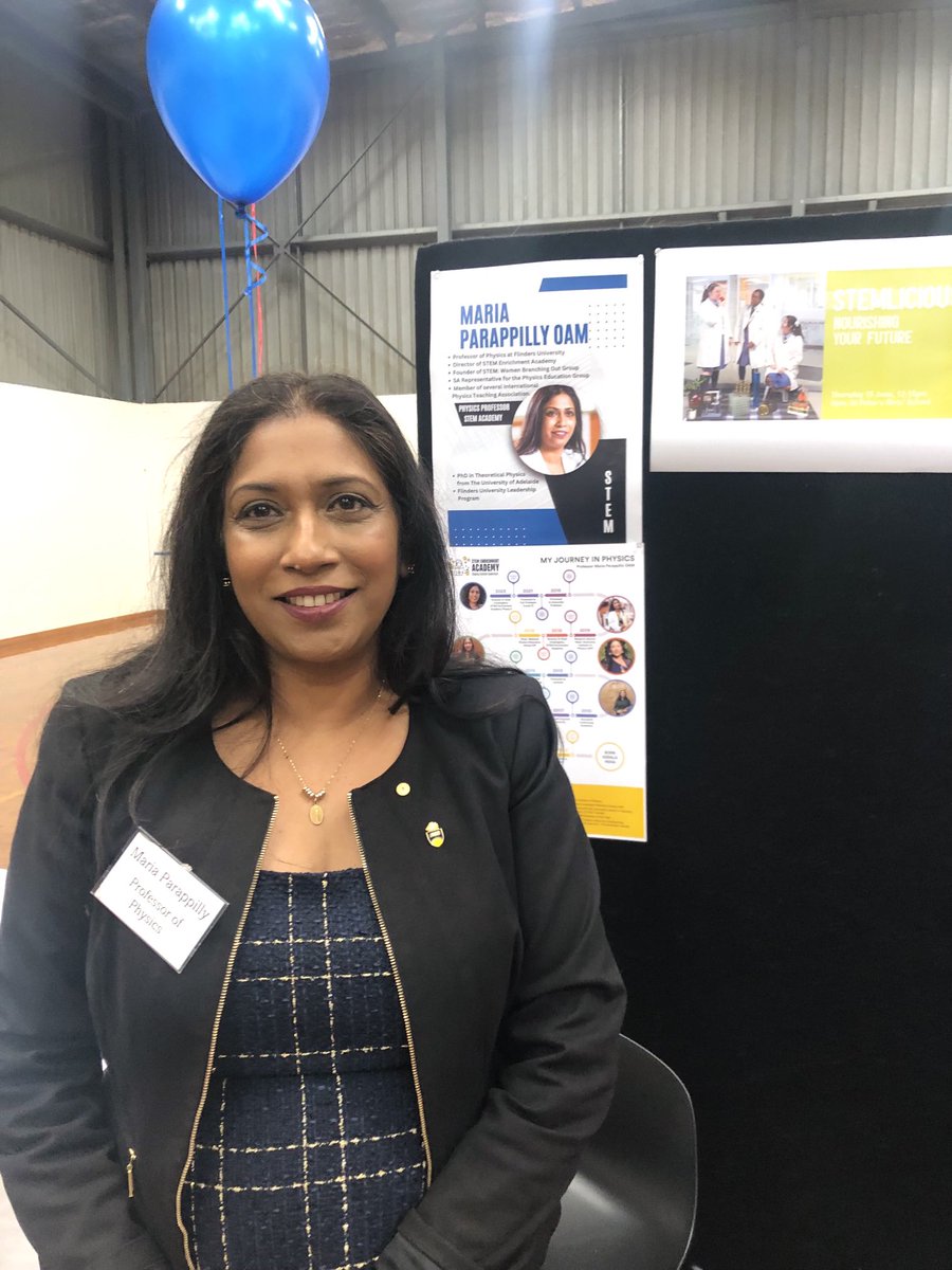 Thank you St Peters Girls’ for inviting me to present my journey in #physics &amp; career opportunities in #STEM at the ‘STEMLicious: Nourishing Your Future’ event. Delighted to be part of it!