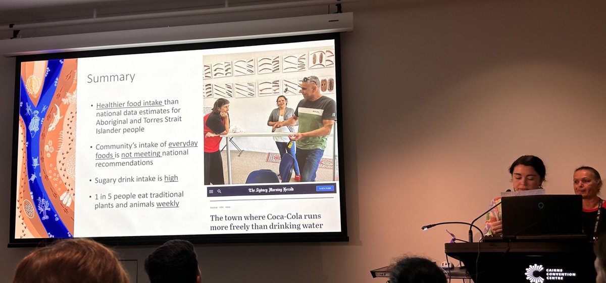 Yuwaya Ngarra-li: 'Vision' (@dharriwaa_unsw) on Twitter photo Our awesome colleagues Trish Tonkin from <a href="/DharriwaaEGroup/">Dharriwaa Elders Grp @dharriwaaeldersgrp.bsky.soci</a> Alinta Trindall and Keziah Bennett-Brook from <a href="/georgeinstitute/">The George Institute for Global Health</a> presenting on the findings of the community survey on experiences of food security in Walgett in north-west NSW #lowitja2023 Our awesome colleagues Trish Tonkin from <a href="/DharriwaaEGroup/">Dharriwaa Elders Grp @dharriwaaeldersgrp.bsky.soci</a> Alinta Trindall and Keziah Bennett-Brook from <a href="/georgeinstitute/">The George Institute for Global Health</a> presenting on the findings of the community survey on experiences of food security in Walgett in north-west NSW #lowitja2023