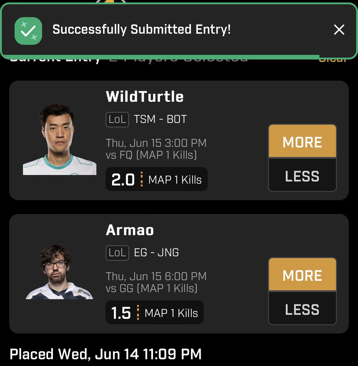 NotADocBets's tweet photo. You really think Iโm going to come across a name like wildturtle and not take that bet???
@DGFantasy
#DGFLocks #wildturtle #LoL #sportsbets #bettingtwitter #prizepicks https://t.co/413Exgj9uh