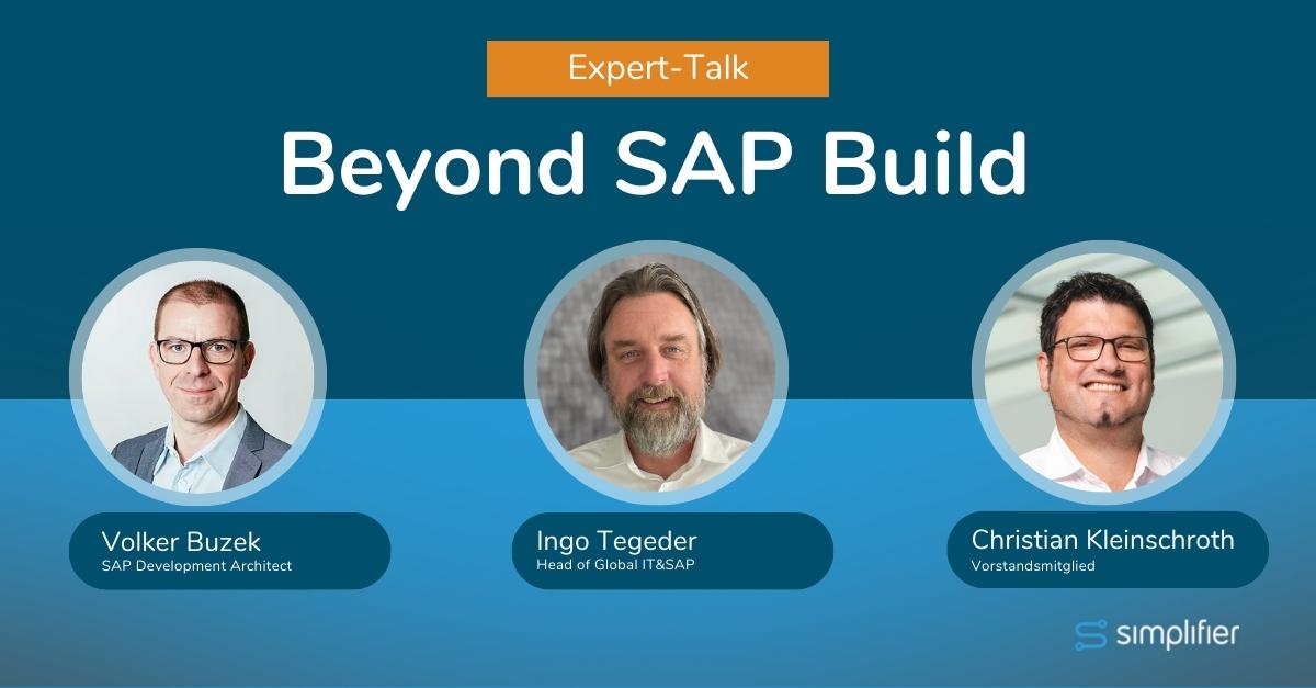 simplifier_io's tweet image. 🔎SAP Build ist eine Neuheit, aber wie innovativ ist es ? Unser #ExpertTalk mit Volker Buzek, Ingo Tegeder und Christian Kleinschroth stellt das auf den Prüfstand.
🕑 𝟮𝟮. 𝗝𝘂𝗻𝗶 𝟮𝟬𝟮𝟯, 𝟭𝟰 𝗨𝗵𝗿
Auf keinen Fall verpassen! eu1.hubs.ly/H03_YsQ0
#SAPBuild