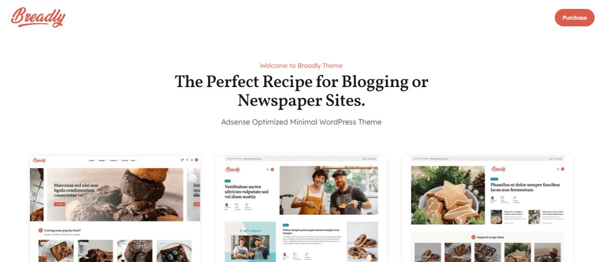 About Breadly Theme Breadly Theme is perfect for bloggers and news publishers seeking a clean, modern design that’s easy to navigate and read. Customize the layout with different column options and widgets. #block #blog #Clean #creative #editorial themesgear.com/breadly-theme/