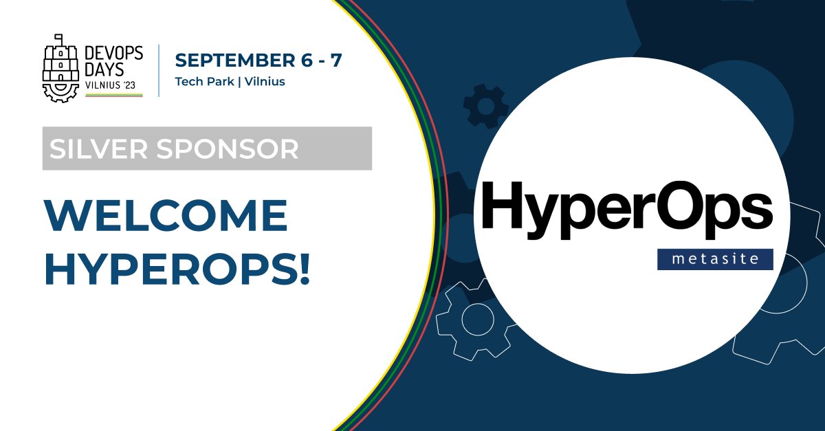dodvilnius's tweet photo. We're happy to announce that HyperOps is joining us as the Silver partner for Devopsdays Vilnius 2023 event. 

HyperOps is managed hosting and cloud computing services provider catering to enterprises and high-growth startups since 2004

#devopsdays #devops #itevents #hyperops https://t.co/Jc6TM7WLZ2