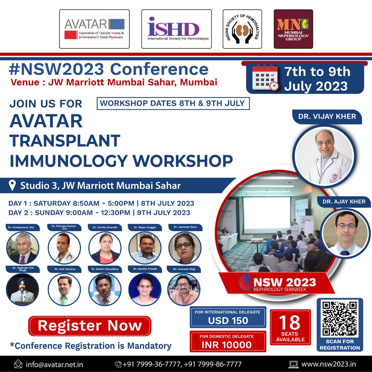 #NSW2023 
Join us for a transformative experience at the #TransplantImmunology #Workshop where leading experts will dive into the intricacies of #transplantation & #immuneresponse.

Register Now bit.ly/425SjLV

#MedicalEducation #MedicalResearch #ScientificAdvancements
