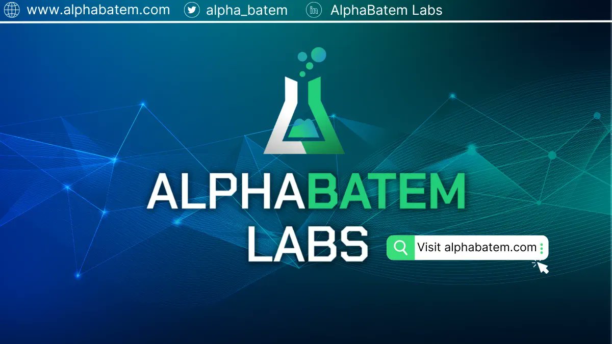 AlphaBatem Labs tweet media