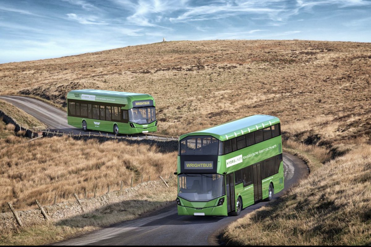 Ahead of today’s @FT Hydrogen Summit, where the opportunities in harnessing the full power of #hydrogen will be discussed, take a look at the Hydrogen Fleet from @Wright_bus, helping to decarbonise public transport
 
wrightbus.com

 #drivingagreenerfuture #FThydrogen