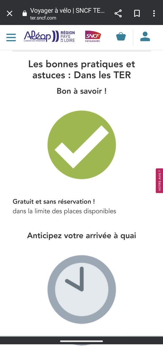 "Un geste quotidien pour la planète et votre budget." <a href="/TERBreizhGo/">TER BreizhGo</a>

Mesure en ce sens : le paiement d'une réservation pour transporter son vélo à bord durant l'été. 🤡

En comparaison, dans les <a href="/TERPays2LaLoire/">TER Pays de la Loire</a>, c'est gratuit. Un vrai geste pour la planète et le budget.