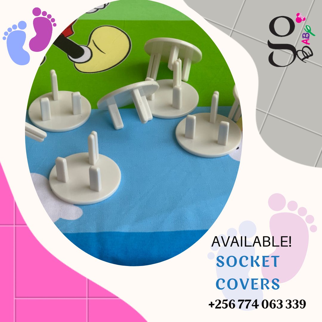 NEW ARRIVALS 💥💥 SOCKET COVERS.

PRICE : UGX 14.000 a pack of 4
TEL: +256 774 063 339
LOCATION: Kisakye Business Center Rm G22. Ntinda kiwatule road next to kampala independent hospital.
#babyproofing #babyproducts #babysafety  #safehome #toddler #parenting #safety #socketcover