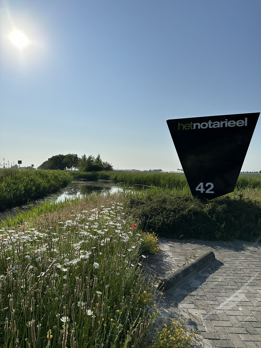 Mooie ochtend! Goedemorgen in #depolder #noordoostpolder #flevoland #emmeloord #notaris