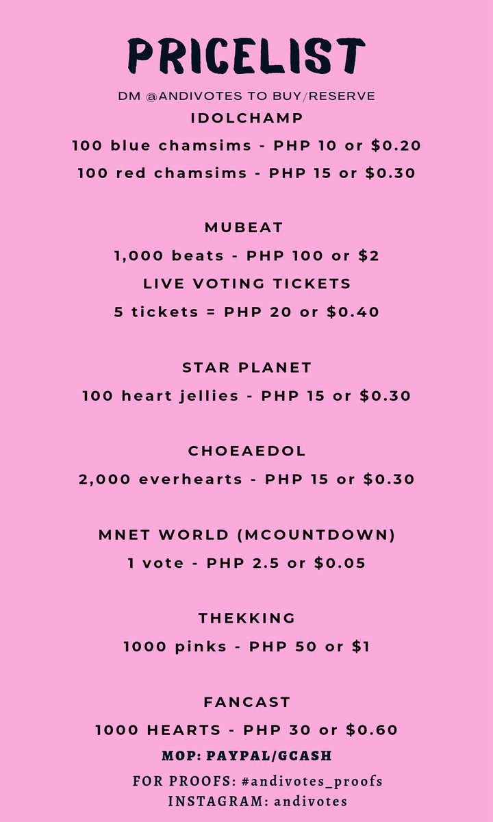 wts selling mubeat chamsims mcountdown votes tweet media