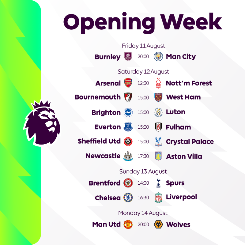 Premier League 2023/24 fixtures: When are they released and what