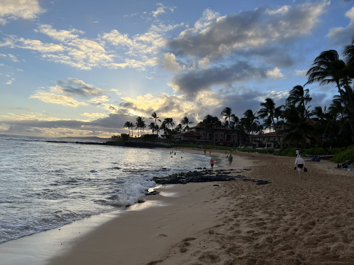 Aloha and goodnight from Kauai.