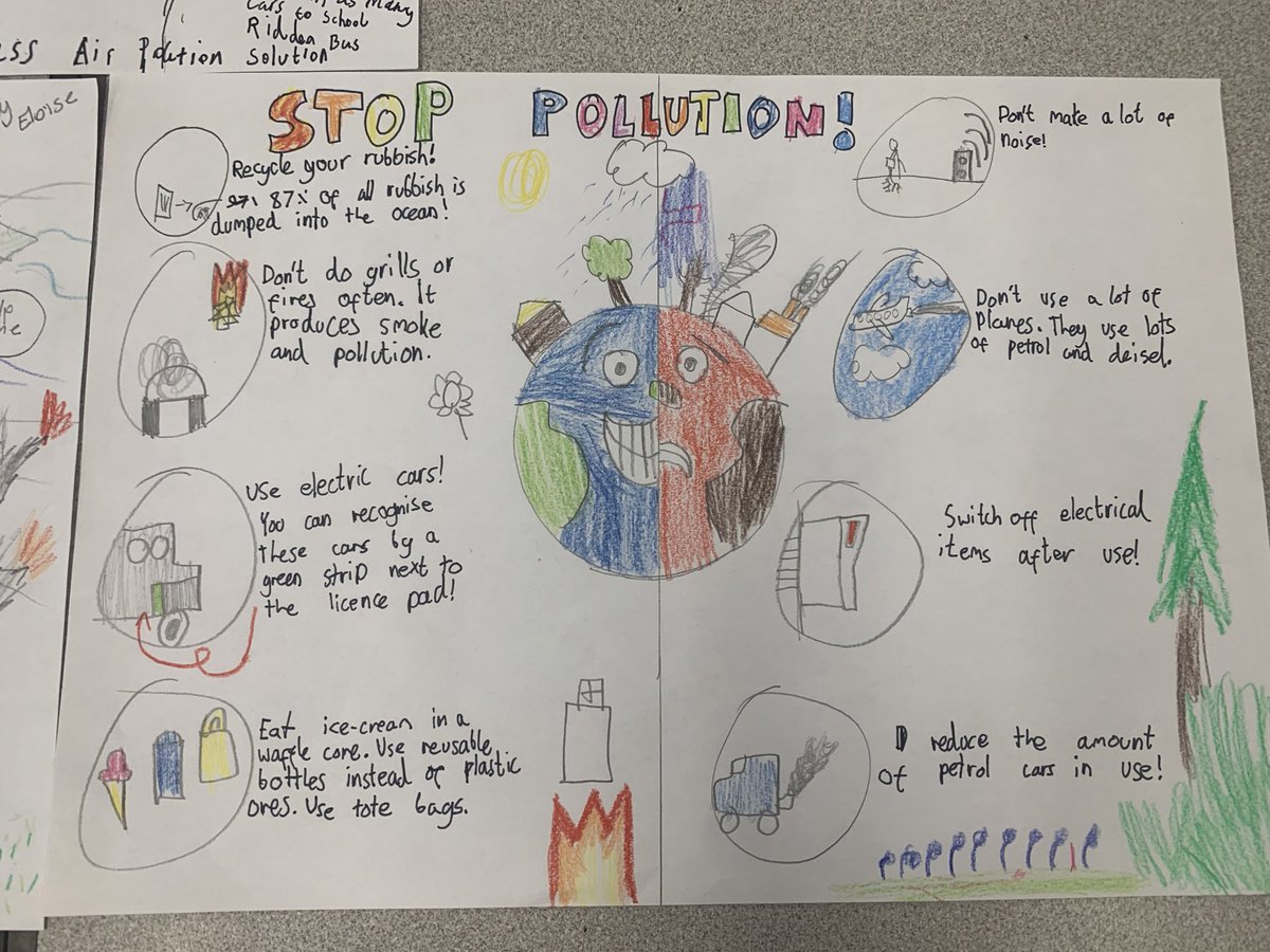 GDPS_TW8's tweet photo. To celebrate #NationalCleanAirDay #CleanAirDay all of Green Dragon made posters about reducing air pollution, and have been having extra outdoor learning! 

@LBofHounslow @HounslowToday @brentfordtw8 

#superzones #willowtunnel #woodarea #PE #music https://t.co/tcNhqohZbN