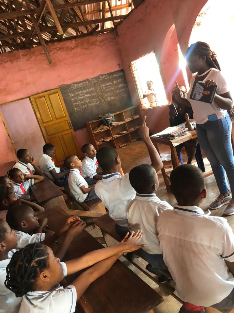 Unusual1ne's tweet photo. materials. We hope to influence these young ones to embrace core positive values, one step at a time. This is only the beginning...
#thinkglobalactlocal #project #changeproject #yldp #teamimpactsquad https://t.co/DBGhw9fs3R