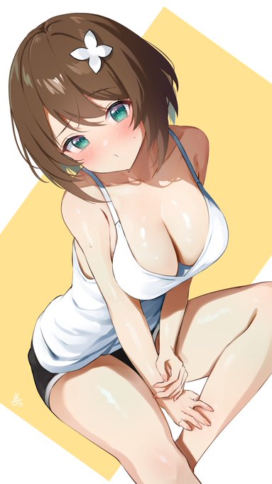 #栗駒こまる
#こまるんあーと

汗ばみこま 