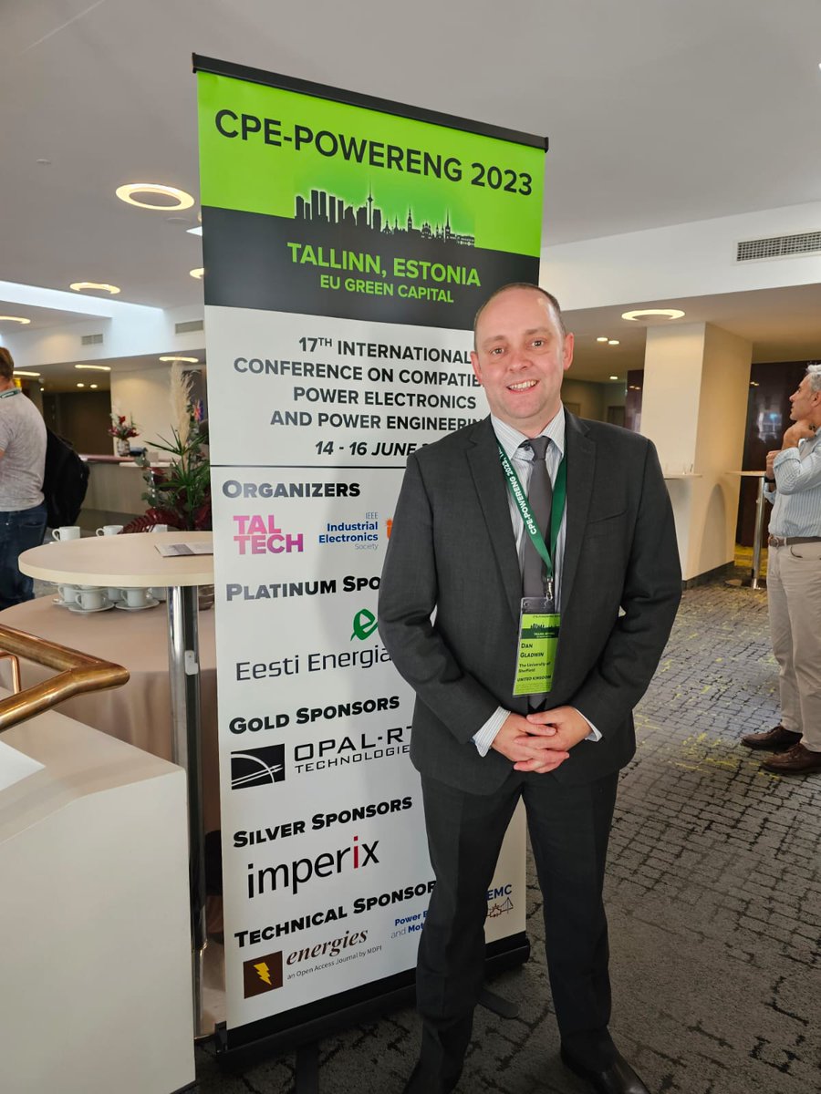 Great start to #CPEPOWERENG2023 in Tallinn, Estonia. We are here presenting our research on the co-location of energy storage with renewable generation. #EnergyStorage