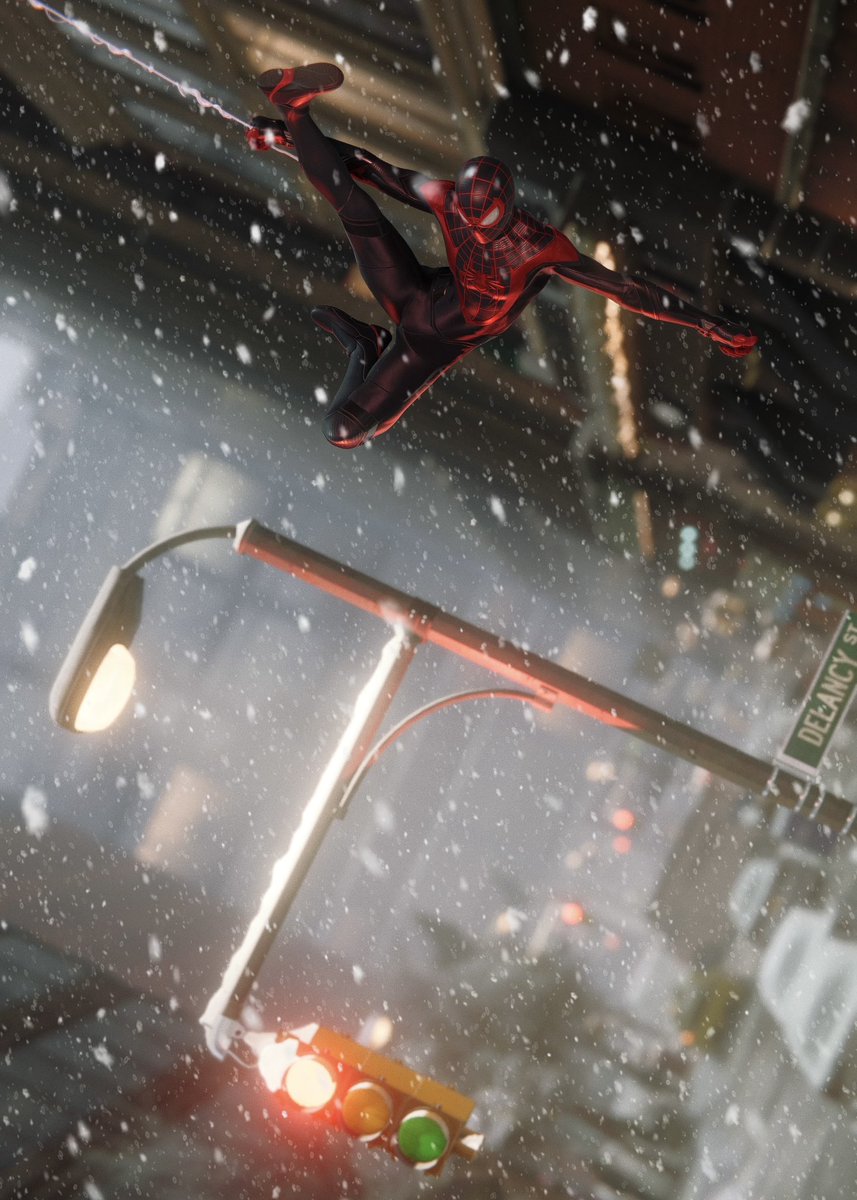 peyton_murph's tweet photo. Latest #MilesMorales screenshot🤟🏻. So hyped for @insomniacgames’ Collectors Edition for #SpiderMan2 https://t.co/P11SZmKwtw