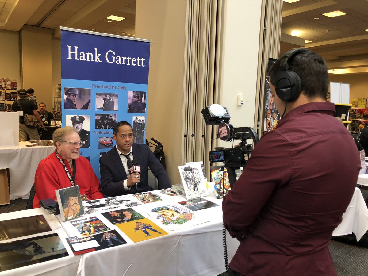 Hank being interviewed by <a href="/TyroneTann/">Tyrone Tann</a>  or <a href="/StaurosEnt/">StaurosEntertainment</a> at the <a href="/SoCalGIJoeShow1/">West Coast GI Joe & Toy Show</a> last weekend.