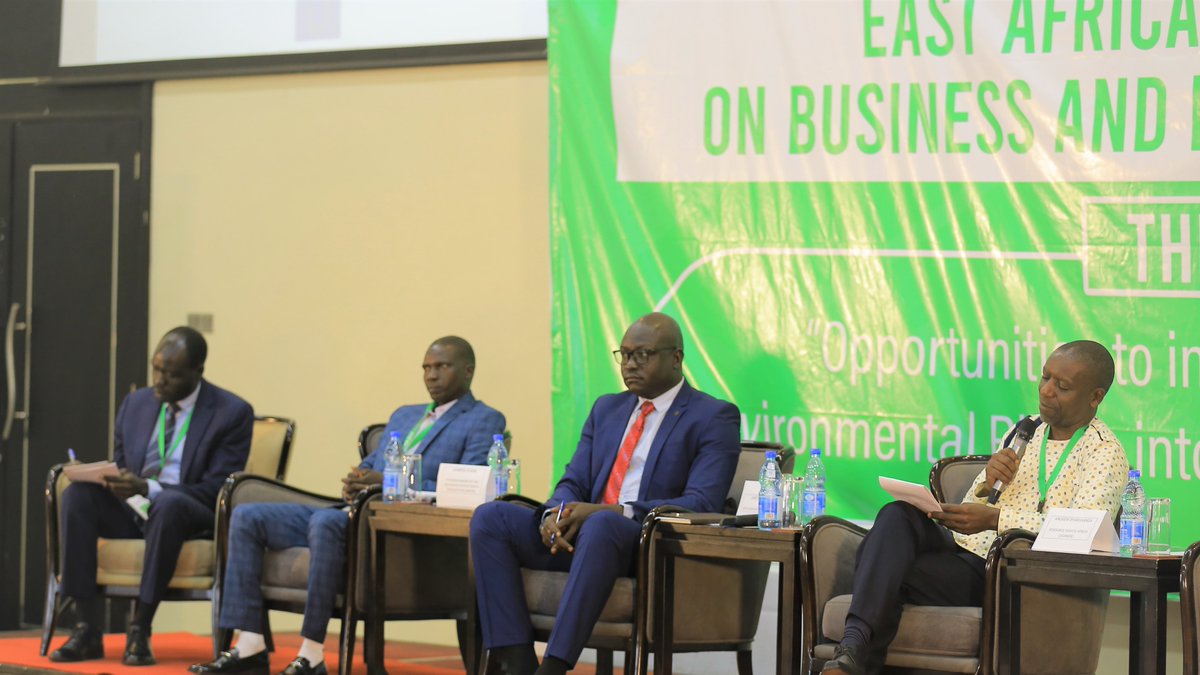 DCAUganda's tweet photo. The rights holder's voices on the energy panel in session for Day 2 of the East Africa Conference on Business and Human Rights, under the theme:  "Opportunities to Integrate Human and Environmental Rights into Land-Based Investments." #EABHR2023 #EABHConference https://t.co/ET3vNjOIFC