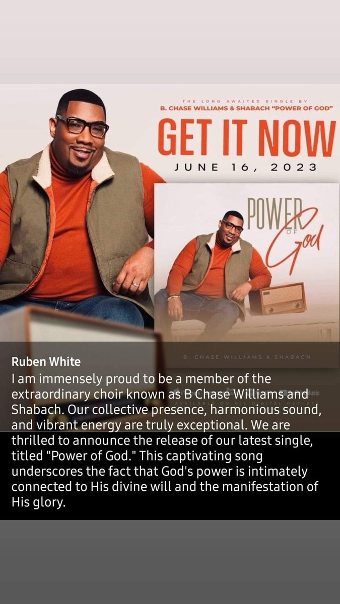 B Chase Williams and Shabach: New Single Release: Power of God #PowerOfGod #BCWShaBach #NewMusic