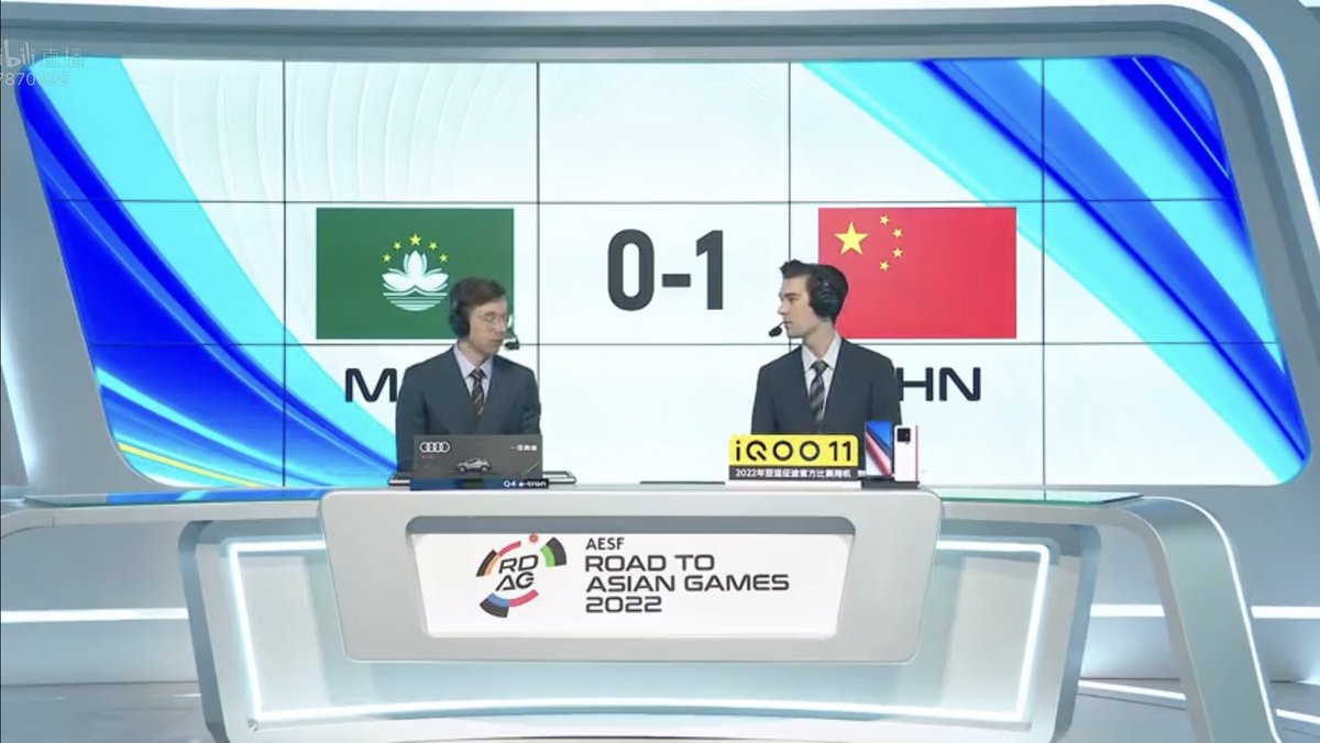 LPLfanclub's tweet photo. Team China 1-0 Team China Macau.
It’s kinda weird hearing CN feed calling players’ real names.
#LPL #AsianGames #ROAG https://t.co/bLZ40NVtpS