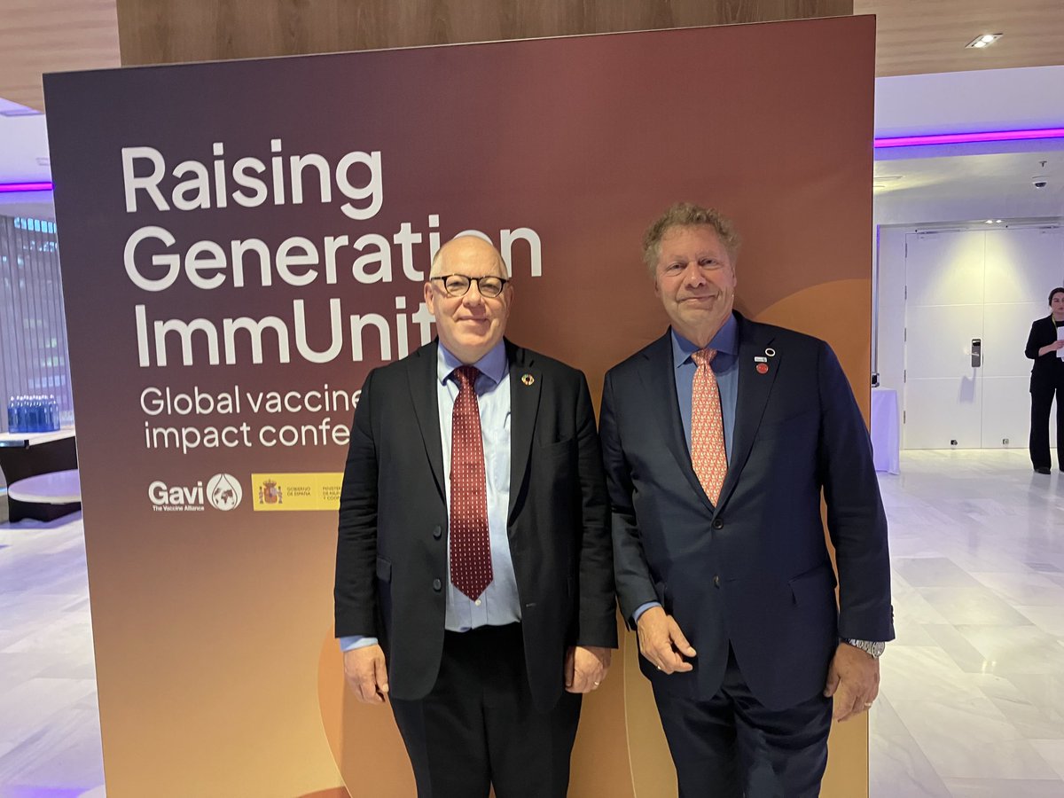 Very pleased to be joining ⁦@GaviSeth⁩ in pushing for the vaccination of the next billion children by @gavi #GenerationImmUnity ⁦@MedAccessUK⁩