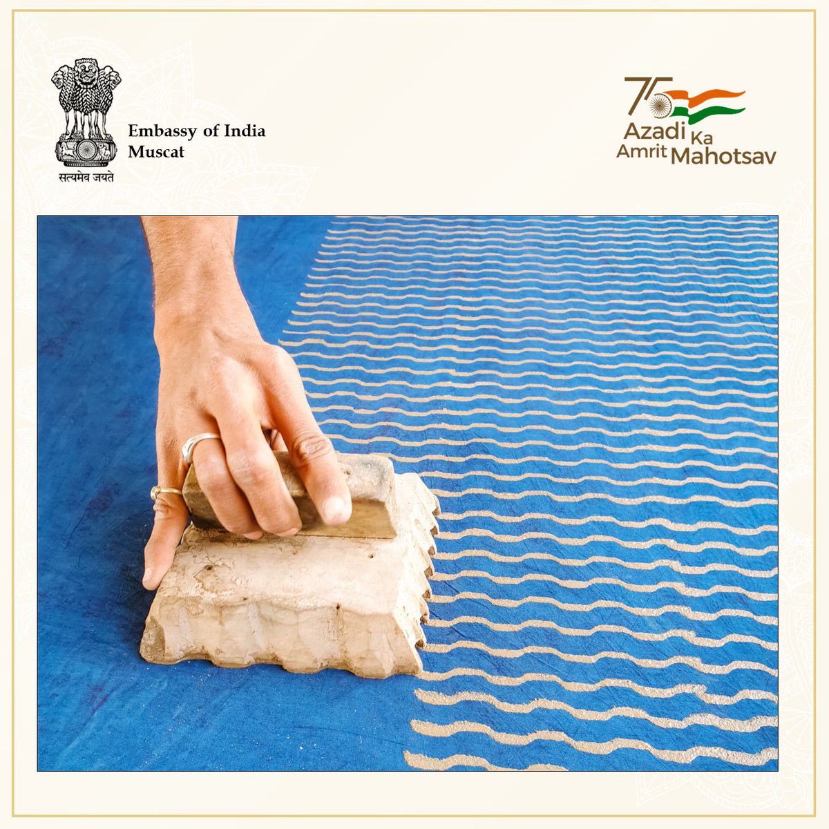 Indemb_Muscat's tweet image. #IndiaStories

Block-printed textiles never go out of fashion!
#BlockPrints are integral to both traditional dresses and modern urban styles and have become a perennial favorite with Indian designers and in the global fashion market!

#IncredibleIndia #India #textiles #fashion