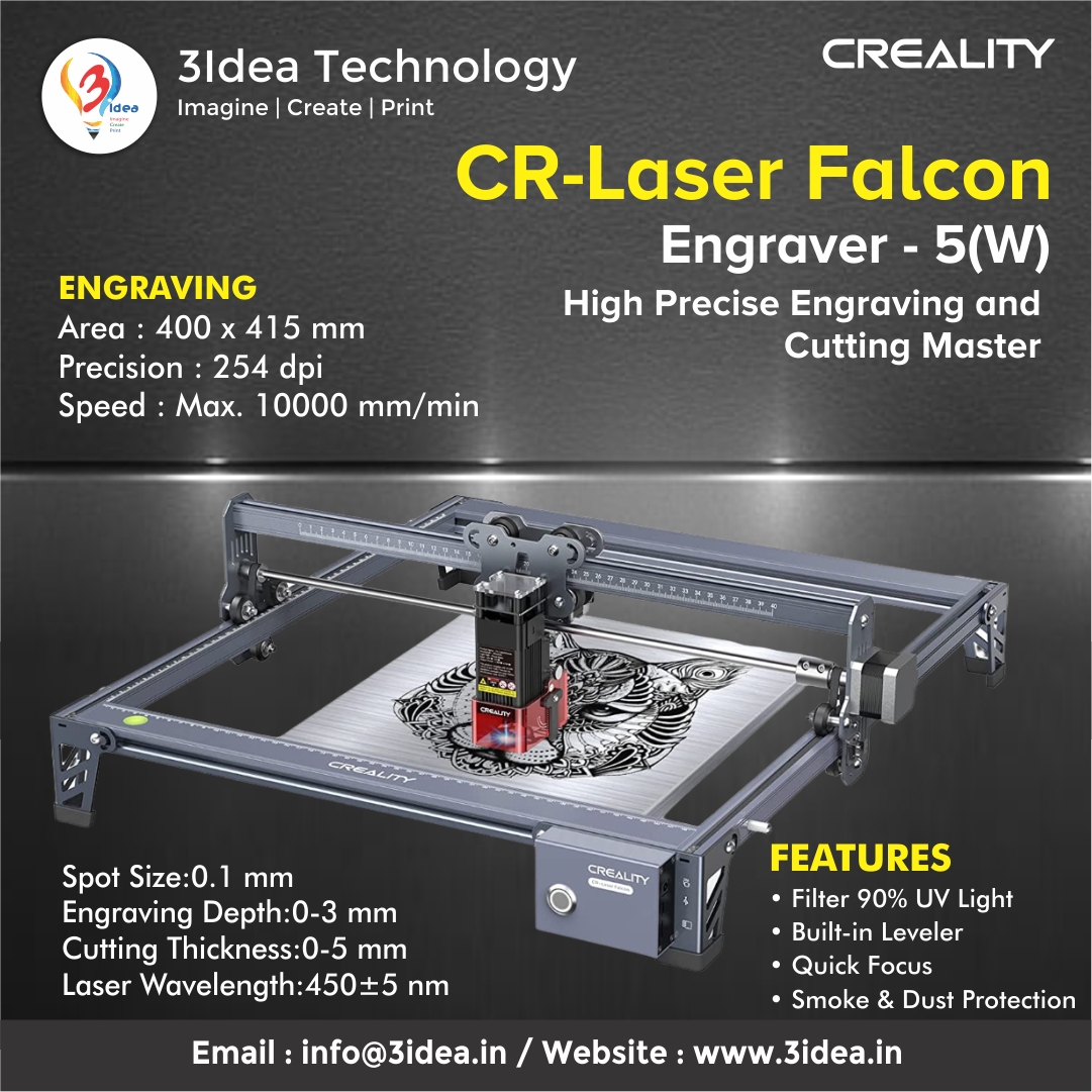 Creality Laser Cutting Machine: 5W CR-Laser Falcon Engraver

#creality #crealitylasercuttingmachine #lasercutting #falcon #engravingmachine #5wcrlaserfalconengraver #engraving #cutting #3d #3dprinter #3dprinting #3dprint #3dprinted #3dmodel #3dprints #3dprinters #technology