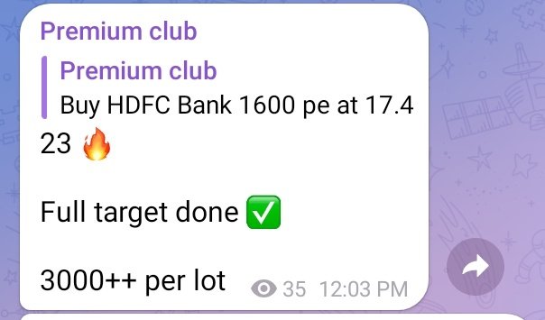 HDFC BANK 1600PE 🎯

17.4 to 24 high

Booked at Target 23

3000++ profit in just 1 lot 💰

#HDFCBank #optionbuying #stockoptions