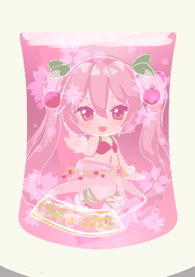 初音ミク ,桜ミク ,雪ミク 「取り急ぎ。かわいい・・・・・・ね・・・・・・・・・・・・・・うおおかわいすぎてク」|Юрй(ゆうり)💍のイラスト
