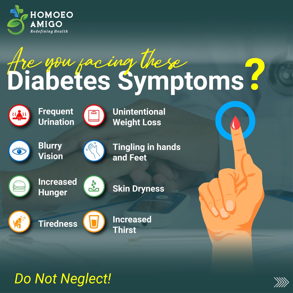 HomoeoAmigo's tweet photo. Start your Root-cause, Effective &amp; Side-effect free Homeopathic treatment for Lifestyle Disorders like Diabetes with Homoeo Amigo and avail 20% off on consultations &amp; 10% off on medicines. Offer valid till 19th June

#homeopathyworks #homeopathyforall #health https://t.co/GNqiqGNhAj