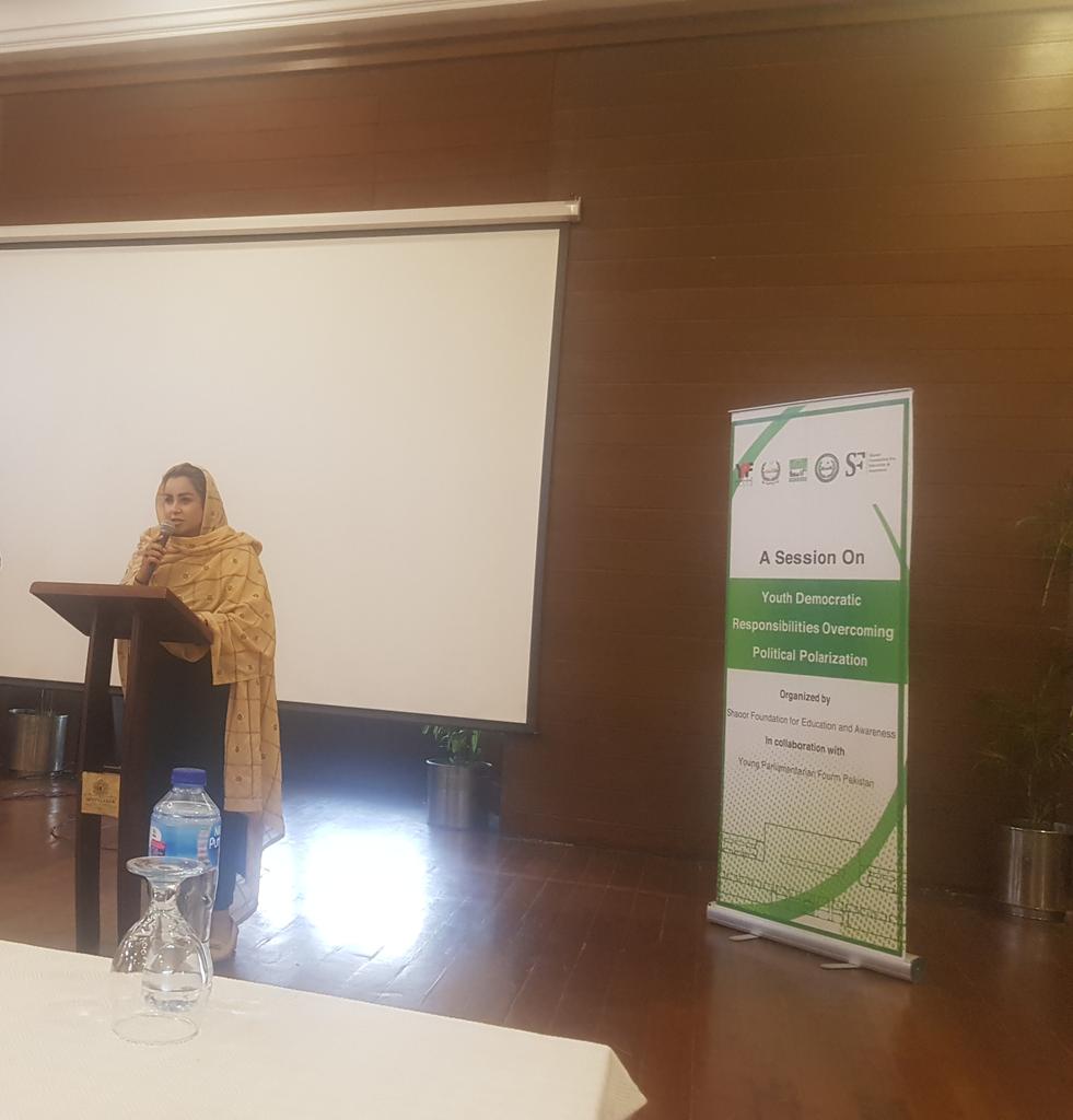 Ms.Anza  is formally opening the #ProvincialConsultativeSession on #PoliticalPolarization.