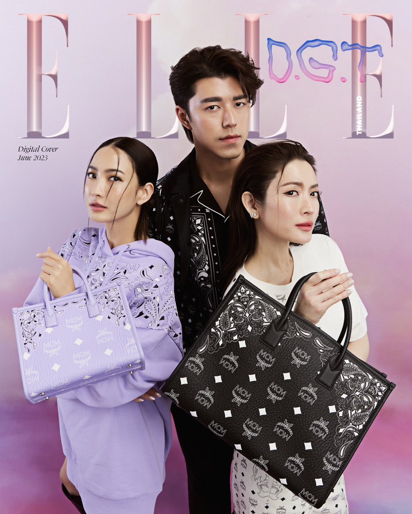 ELLEThailand's tweet photo. #ELLEDigitalCover พบกับ แอฟ ทักษอร - แต้ว ณฐพร และ นาย ณภัทร บนหน้าปกดิจิทัล ประจำเดือนมิถุนายน 2023 ในคีย์ไอเท็มจาก MCM คอลเล็กชั่น Autumn/Winter 2023 กับลายวิเซโต้โมโนแกรมที่ผสมผสานกลิ่นอายคาวบอยอย่างลายผ้า Bandana ไว้ด้วยกันอย่างลงตัว 

#ELLEThailand
#MCMThailand #MCMAW23 https://t.co/GCQpSFkGQ2