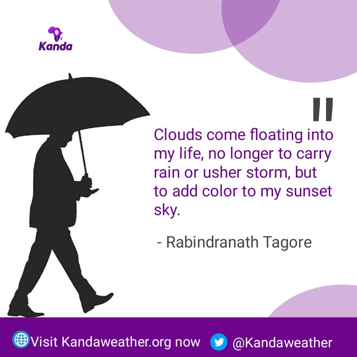 It's the rainy season; let an umbrella be your friend. 🟣💪
#WeatherForecast
#WeatherUpdate
#RainyDays
#SunnySkies
#WeatherWonders