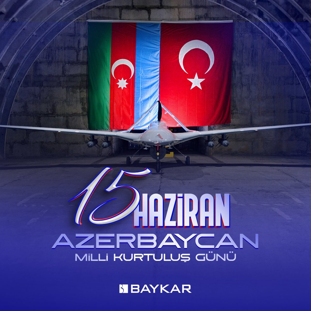 Kardeş ülke Can Azerbaycan'ın 15 Haziran #MilliKurtuluşGünü’nü tebrik ederiz.

Azerbaycan var olsun!

Qardaş ölkəmiz Can Azərbaycanı 15 iyun #MilliQurtuluşGünü münasibəti ilə təbrik edirik.

Var olsun Azərbaycan!

#TekMilletİkiDevlet 🇦🇿🇹🇷