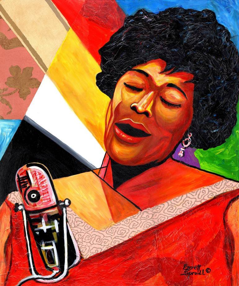 Remembering Ella Fitzgerald. Passed away this day in 1996. American jazz singer, sometimes referred to as the First Lady of Song. A 20th century icon. Her interpretations of the Great American Songbook are legendary  #EllaFitzgerald #History 🎤🥀